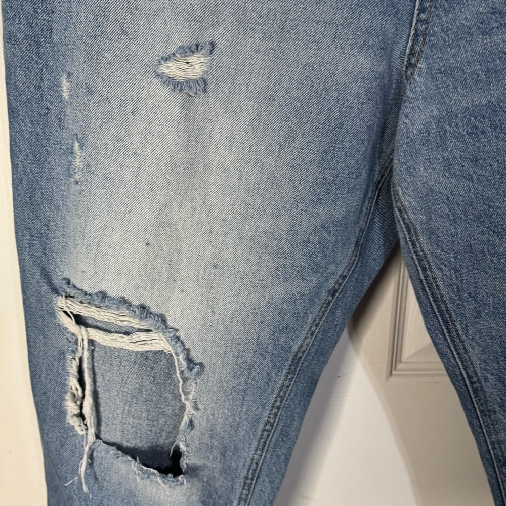 BDG Destructed Straight Vintage Wash Button Fly Baggy Denim Jeans Size33(35) - Picture 3 of 11